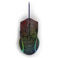 HAMA uRage gamingová myš Reaper 220 Illuminated/ drátová/ optická/ podsvícená/ 4800 dpi/ 6 tlačítek/ USB/ černá