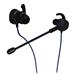 HAMA uRage gamingový headset in-ear ChatZ/ drátová sluchátka + mikrofon/ 3,5 mm jack/ citlivost 100 dB/mW/ černo-modrý