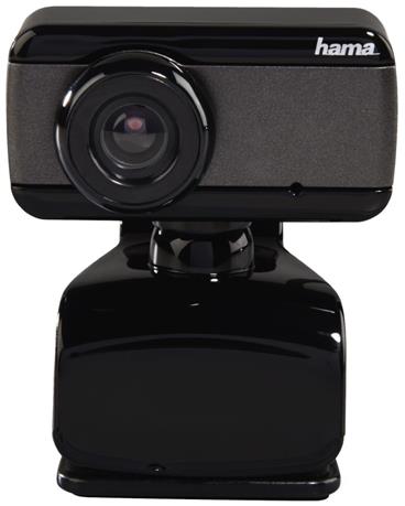HAMA webkamera Speak2/ rozlišení 640x480/ 0,3 Mpx/ 30 snímků za sekundu/ mikrofon/ USB/ černá