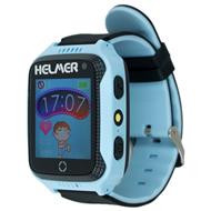 HELMER dětské hodinky LK 707 s GPS lokátorem/ dotykový display/ IP65/ micro SIM/ kompatibilní s Android a iOS/ modré