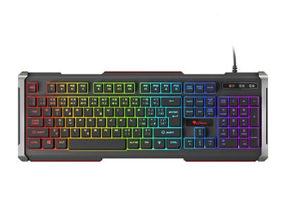 Herní klávesnice Genesis Rhod 400 RGB, CZ/SK layout, 6-zónové RGB podsvícení