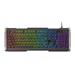 Herní klávesnice Genesis Rhod 400 RGB, CZ/SK layout, 6-zónové RGB podsvícení