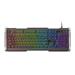Herní klávesnice Genesis Rhod 400 RGB, US layout, 6-zónové podsvícení RGB