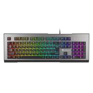 Herní klávesnice Genesis Rhod 500 RGB, US layout, 6-zónové RGB podsvícení