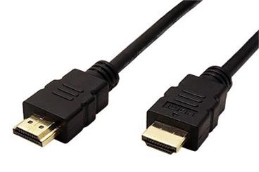 High Speed HDMI kabel s Ethernetem, HDMI A(M) - HDMI A(M), ohebný (TPE), černý, 2m