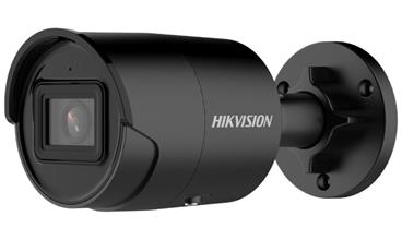 Hikvision DS-2CD2043G2-IU(BLACK)(2.8mm) - 4MPix IP Bullet kamera; IR 40m, mikrofon, IP67, černá