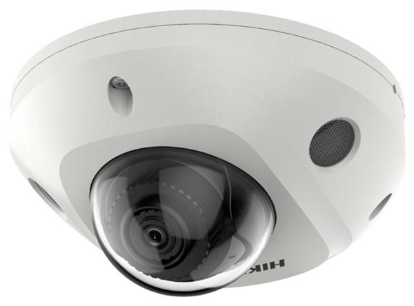 Hikvision DS-2CD2546G2-IWS(2.8mm)(C) 4MPix IP Mini Dome AcuSense kamera; IR 30m, IP67, audio, alarm, Wi-Fi