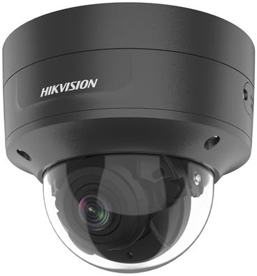 Hikvision DS-2CD2746G2-IZS(BLACK)(2.8-12mm)(C) - 4MPix IP Dome AcuSense kamera; IR 40m, Audio, Alarm, IK10, černá