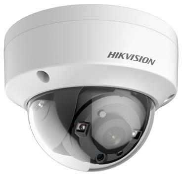 Hikvision DS-2CE57H8T-VPITF(2.8mm) - 5MPix HDTVI Dome kamera; IR 30m, 4v1, IP67, IK10, WDR 130dB