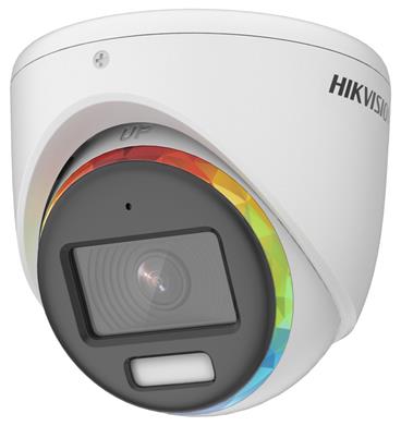 Hikvision DS-2CE70DF8T-MFSLN(2.8mm) - 2MPix HDTVI Turret ColorVu kamera; LED 20m; 4v1; IP67; mikrofon
