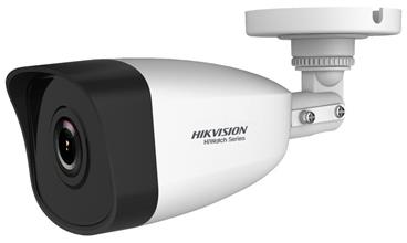 HIKVISION HiWatch IP kamera HWI-B140H/ Bullet/ rozliš. 4Mpix/ objektiv 2,8 mm/ H.265/ krytí IP67/ IR až 30 m/ kov+plast