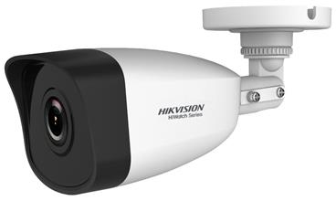 HIKVISION HiWatch IP kamera HWI-B140H(C)/ Bullet/ 4Mpix/ objektiv 4 mm/ H.265/ krytí IP67/ IR až 30m/ kov + plast