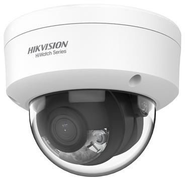 HIKVISION HiWatch IP kamera HWI-D129H(D)/ Dome/ 2Mpix/ objektiv 2,8 mm/ H.265+/ krytí IP67+IK08/ LED až 30m/ kov+plast