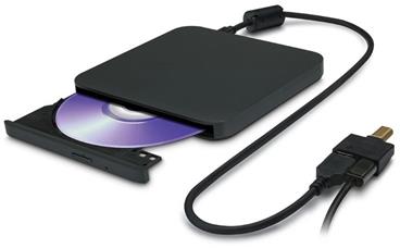 HITACHI LG - externí mechanika DVD-W/CD-RW/DVD±R/±RW/RAM/M-DISC GP95NB70, Ultra Slim, OTG konektor, Black, box+SW