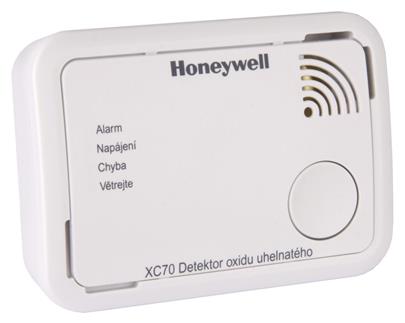 Honeywell detektor oxidu uhelnatého XC70-CS (CO Alarm)