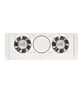 Horní/spodní ventil.jednotka,2x ventilátor,termostat,4U - pro volně stojící skříně DS/DSZ a DSS