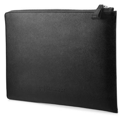 HP 12.5 Leather Black Sleeve Case