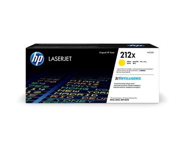 HP 212X High Yield Yellow Original LaserJet Toner Cartridge (10,000 pages)