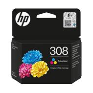 HP 308 ink. náplň tříbarevná, 7FP20UE