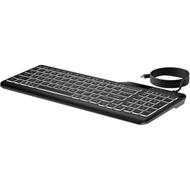 HP 400 Backlit Wired Keyboard - drátová podsvícená klávesnice CZ/SK