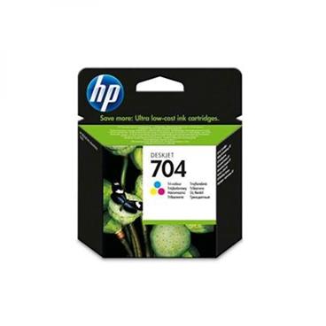 HP 704 Tri-color Ink Cartridge