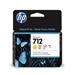 HP 712 29-ml Yellow DesignJet Ink Cartridge