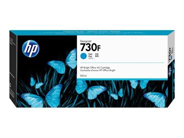 HP 730F 300-ml Cyan DesignJet Ink Cartridge