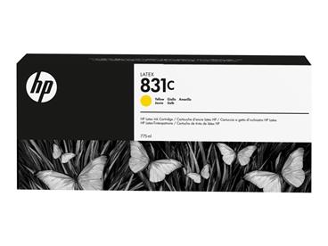 HP 831C - 775 ml - žlutá - originální - inkoustová cartridge - pro Latex 310, 315, 330, 335, 360, 365, 370, 375, 560, 570