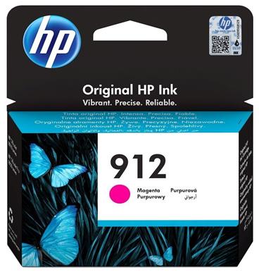 HP 912 Magenta Original Ink Cartridge stran - 315 stran pro OJ 8023