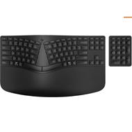 HP 960 Black Ergonomic Wireless Keyboard - bezdrátová ergonomická klávesnice CZ/SK