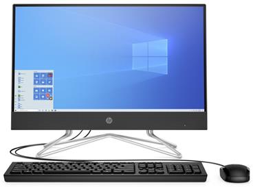 HP AIO 22-df0000nc/21,5'' IPS FHD AG/Celeron J4025/4GB/128GB SSD/UHD 600/No ODD/4xUSB/1xHDMI/RJ45/Win 10 Home S/Jet-blac