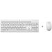 HP Bezdrátová klávesnice a myš HP 230 - bílá CZ/SK