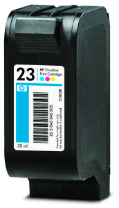 HP C1823D Ink Cart No.23 pro DJ 7xx,815,880,890,895,1120C, 30ml, Color