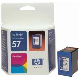 HP C6657AE Ink Cart No.57 pro DJ 5550, PS 7x50, 7x60,17ml, Color