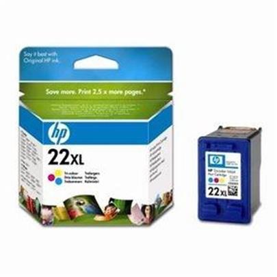 HP C9352CE Ink Cart No.22XL pro 3920, 3940, D1360, D2360,F380, 11ml, Color