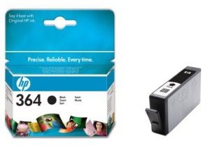 HP CB316EE Ink Cart No.364 pro D5460, C5380, 6ml, Black