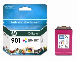 HP CC656AE Ink Cart No.901 pro OJ 4500, J4580, 9ml, Color