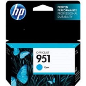 HP CN050AE Ink Cart No.951 pro OJ Pro 8610,8620, 700str., Cyan