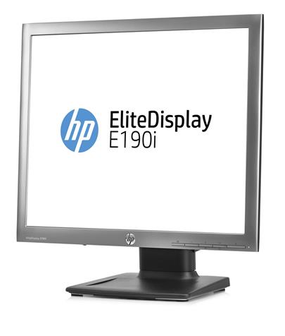 HP E190i 18.9" LED backlit IPS LCD(1280x1024, 5:4, 250 nits,1000:1, 178°/178°,14ms, VGA, DVI-D, DisplayPort, 2xUSB)