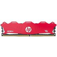 HP Gaming V6 8GB DDR4 2666 MHz / DIMM / CL18 / 1,2V / Heat Shield / Červená