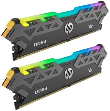 HP Gaming V8 16GB DDR4 3600 MHz / DIMM / CL18 / 1,35V / Heat Shield / RGB / Černá / KIT 2x 8GB