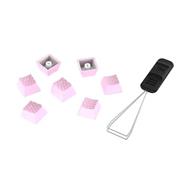 HP HyperX Rubber Keycaps - Gaming Accessory Kit - Pink (US Layout)