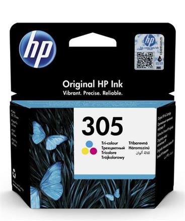 HP Ink Cartridge 305/Tri-color/100 stran