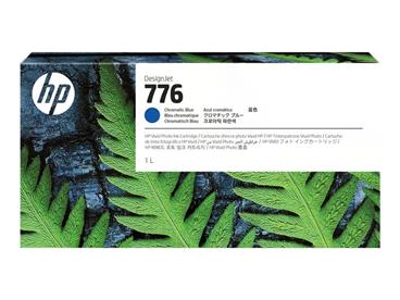 HP Ink/HP 776 1L Chrom Blue Ink Crtd