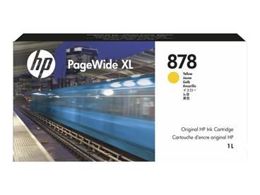 HP Ink/HP 878 1-Liter Yellow PageWide XL, HP Ink/HP 878 1-Liter Yellow PageWide XL