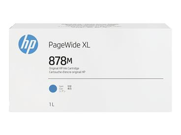 HP Ink/HP 878M 1-Liter Cyan PageWide XL, HP Ink/HP 878M 1-Liter Cyan PageWide XL