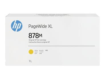 HP Ink/HP 878M 1-Liter Yellow PageWide X, HP Ink/HP 878M 1-Liter Yellow PageWide X