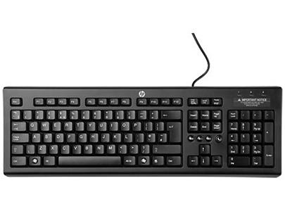 HP klávesnice USB, černá, SK