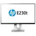 HP LCD EliteDisplay E230t 23" Touch Monitor (1920*1080,IPS, 16:9,250nits, 1000:1,5.7ms,DisplayPort 1.2, HDMI 1.4, VGA)