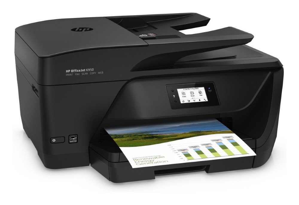 Как достать картридж hp officejet 6950